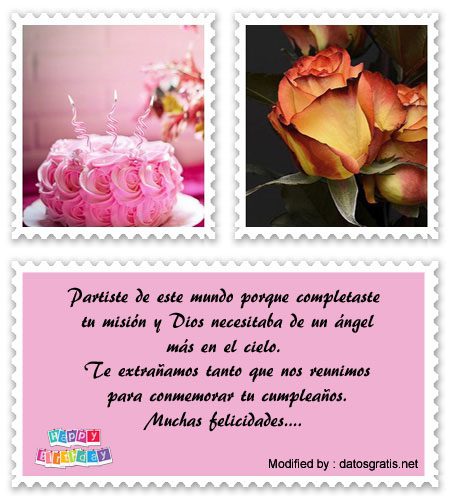 Buscar Frases De Cumpleaños Para Personas Fallecidas 