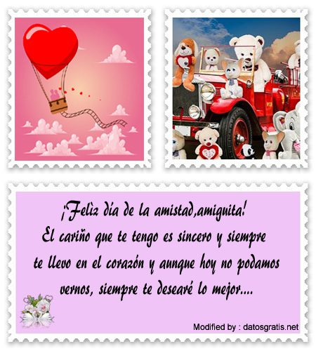 Bellos mensajes de amor y amistad | Frases para tarjetas ...